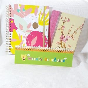 NWOT Bundle of planner, scheduler, notebook